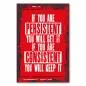 Preview: „If you are persistent, you will get it...“ - motivierender Spruch über Zielstrebigkeit.