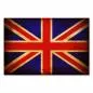 Preview: Union Jack im Vintage-Look: Die Flagge vereint die Kreuze von England, Schottland und Irland.