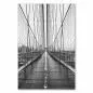 Preview: Brooklyn Bridge in New York City, geometrische Perfektion der Architektur.