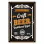 Preview: Craft Beer Etikett (Vintage): Ornamente & "Craft Beer Traditional Lager".