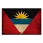 Preview: Flagge Antigua und Barbuda: Die aufgehende Sonne steht für den Beginn einer neuen Ära.