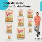 Preview: Der Duft von Glück: Brot Poster "Frische Backwaren" im Retro-Stil