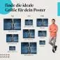 Preview: Entdecke die passende Postergröße: Balletttänzerin, Spitzenschuhe, grazile Haltung.