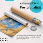 Preview: Gerolltes Poster "Flusslandschaft" - Natur & Kunst, sicher verpackt.