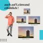 Preview: Leinwandbild "Broadway Tower": Sehenswürdigkeit & Landschaft