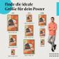 Preview: Burgergenuss: Burger-Poster "Burger Time" - 100% Geschmack im Retro-Look