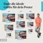 Preview: Cabrio am Strand: Finde die perfekte Postergröße für dein Zuhause!