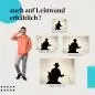 Preview: "Cowboy Silhouette" Leinwandbild. Ideale Größe für dein Zuhause - setze Akzente!