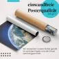 Preview: Gerolltes Poster "Planet Erde" - Welt & Universum, sicher verpackt.