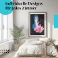 Preview: Schlafzimmer Deko: "Abstrakte Kunst" Poster - Farbenfroh & modern - ein Hingucker.