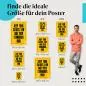 Preview: "Fehler machen ist besser als falsche Perfektion": Poster - Fehlerkultur & Motivation