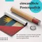 Preview: "Antigua & Barbuda Flagge": Gerolltes Poster, Vintage.