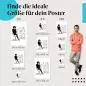 Preview: "A girl should be two things: classy & fabulous": Frauen-Poster mit stilvoller Illustration