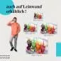 Preview: "Vier Smoothie-Rezepte" Leinwandbild. Finde die ideale Größe für dein Zuhause & setze Akzente mit Kunst!