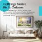 Preview: Leinwandbild Weiße Blüten: Frühlingsgefühle für Zuhause!