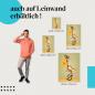 Preview: Leinwandbild "Elegante Gazelle": Eleganz & Zirkus