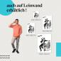 Preview: "Urban Dance" Leinwandbild - Streetstyle trifft auf Leinwand!