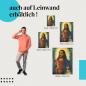 Preview: Leinwandbild "Jesus Christus": Ein Symbol des christlichen Glaubens