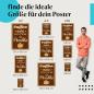 Preview: "Coffee makes everything possible": Kaffee Poster - Nostalgisches Vintage-Motiv