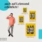 Preview: Leinwandbild "Verliebe dich in den Prozess": Inspiration & Motivation