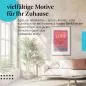 Preview: Stylisches Leinwandbild: Liebe gibt mir Kraft - Romantisches Poster.