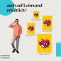 Preview: Leinwandbild "Liebe ist...": Ein humorvolles & romantisches Bild für dein Zuhause