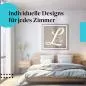 Preview: Schlafzimmer Deko: "Live Laugh Love" Poster - Lebensfreude & Optimismus.