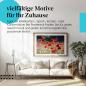 Preview: Dieses Leinwandbild mit dem Mohnblumenfeld ist ein Hingucker und bringt Sommerlaune in Ihr Zuhause.