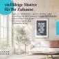 Preview: Stylisches Leinwandbild: Motivationsspruch zum Erfolg im Finanzwesen.