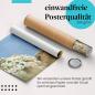 Preview: Gerolltes Poster "Papageientaucher" - Tier & Natur, sicher verpackt.