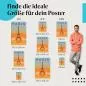 Preview: Reise Inspiration: Poster "Paris, Frankreich" - Eiffelturm & Wahrzeichen