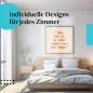 Preview: "Zeit für dich": Kunstdruck - Inspiration & Entspannung im Schlafzimmer.