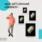 Preview: "Geheimnisvoller Tintenfisch in der Tiefsee" Leinwandbild. Finde die ideale Größe für dein Zuhause & setze Akzente mit Kunst!