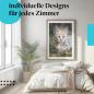 Preview: Schlafzimmer Deko: "Serval" Poster: Exotische Wildkatze - ein faszinierendes Motiv.