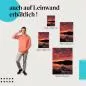 Preview: Leinwandbild "Romantischer Sonnenuntergang": Natur & Entspannung