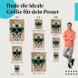 Preview: "Dead but Cool: Totenkopf mit Sonnenbrille": Poster - Design, Kunst & Style