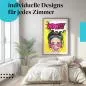 Preview: Schlafzimmer Deko: Pop Art mit "Begeisterte Frau" Poster