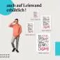 Preview: "The future belongs...": Leinwandbild. Zitat, Träume.