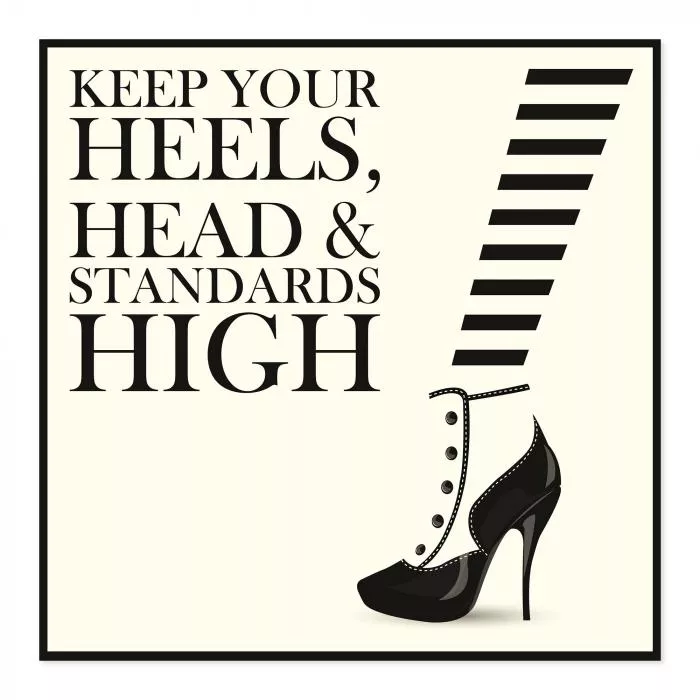 Zitat & High Heel: 