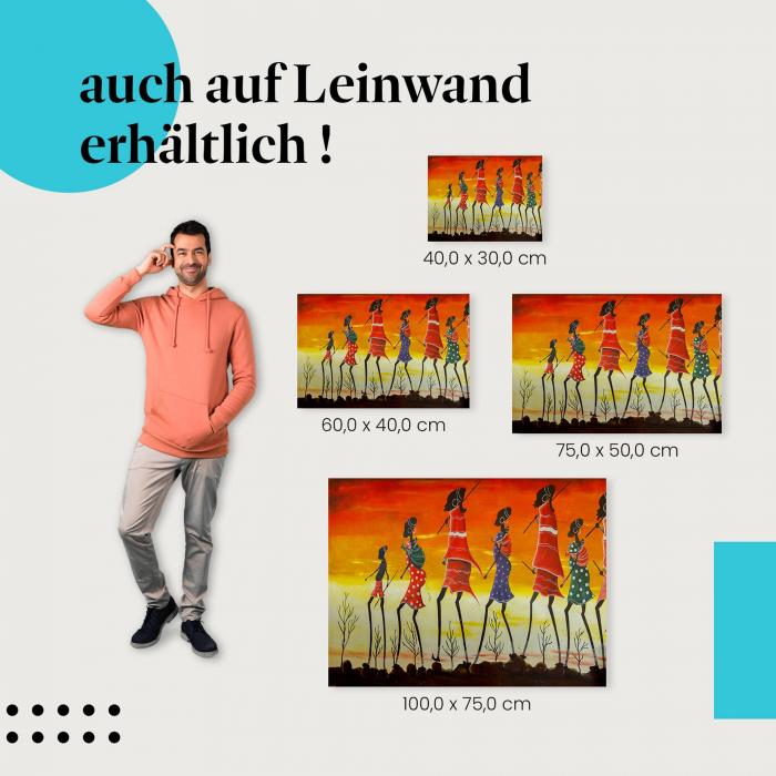 Leinwandbild "Afrikanische Kunst": Kultur & Tradition