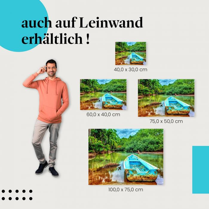 Leinwandbild "Tropenparadies": Ein Hauch von Urlaub & Abenteuer