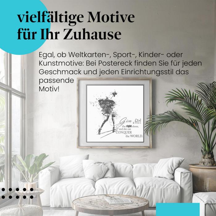 "Starke Frauen": Poster - Illustration, inspirierend & motivierend!