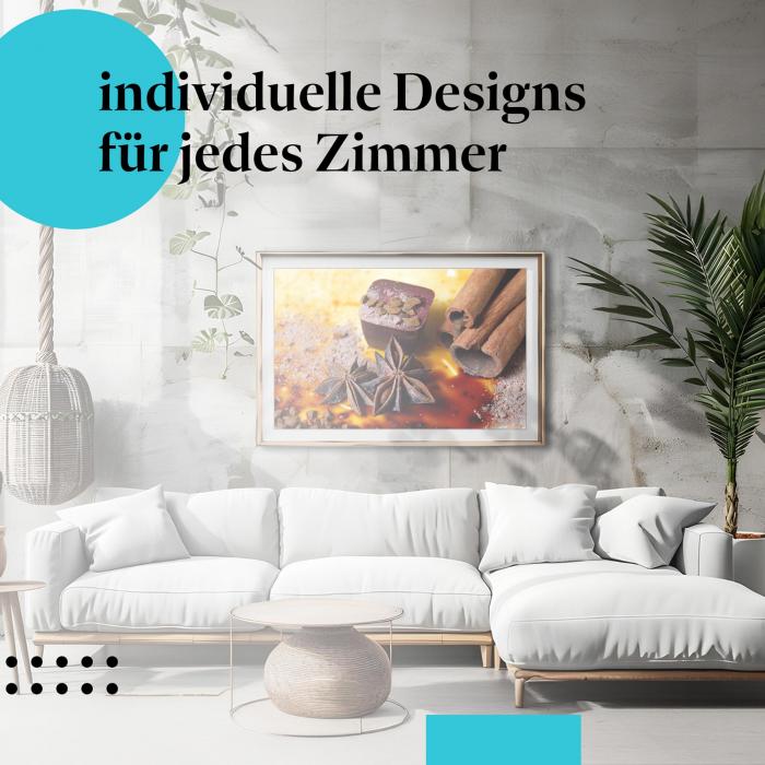 Schlafzimmer Deko: "Schokolade" Poster: Sinnlichkeit & Genuss für Ihr Schlafzimmer.