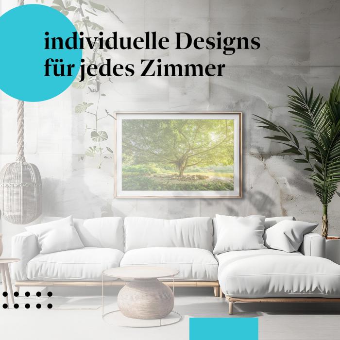 Schlafzimmer Deko: "Baum" Poster: Die Kraft der Natur - perfekt fürs Schlafzimmer.