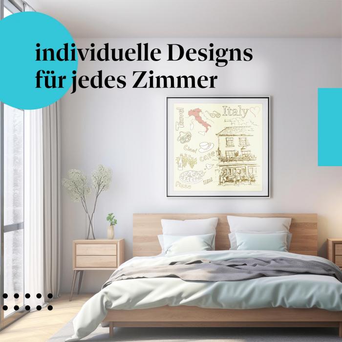 Schlafzimmer Deko: "Italien" Poster: Dolce Vita für Ihr Zuhause!