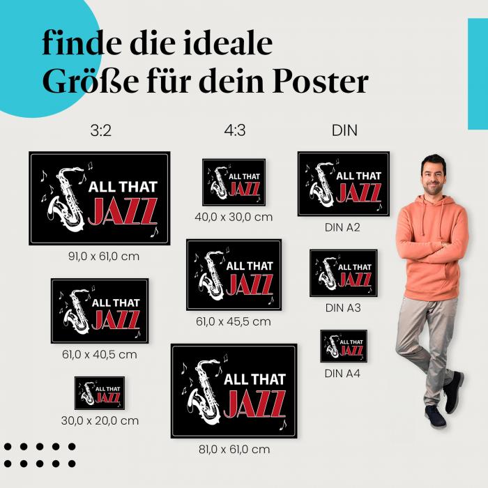 Bring den Jazz zu dir nach Hause: Das "All that Jazz" Poster!