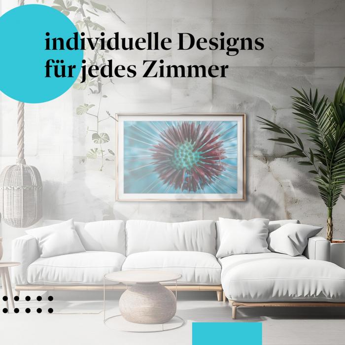 Schlafzimmer Deko: "Löwenzahn" Poster: Naturfotografie für Ihr Schlafzimmer.