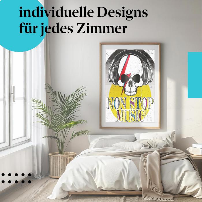 "Non Stop Music" Poster: Für alle, die Musik lieben!