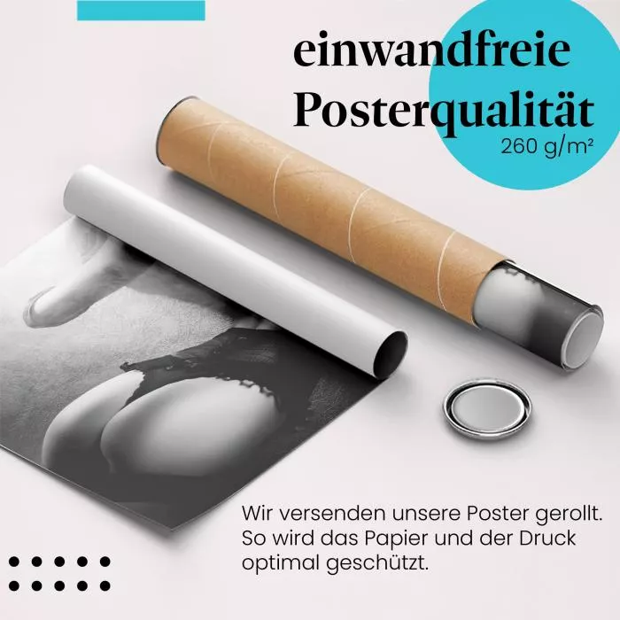 Weibliche Silhouette | Postereck 2712