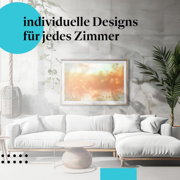 Schlafzimmer Deko: "Natur" Poster: Ruhe & Harmonie - perfekt für ein entspanntes Ambiente.